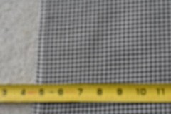 By 1/2 Yd, Vintage, Brown & Cream 1/8″ Woven Cotton Gingham, P8928