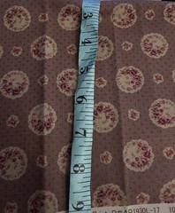 English Rose Civil War Reproduction Fabric D#AP1930L-17 Made in Japan BTFQ