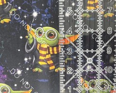 Custom Cotton Woven Fabric Moon Star Wars Baby Yoda Potter By the 1/4 Yard 9×56