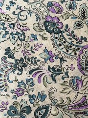 Hoffman California International Fabrics Cotton Floral One & 2/3 Yards
