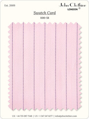 Quilting Cotton Fabric by Yard Pink Chalk Stripes Shirting Dressmaking Material