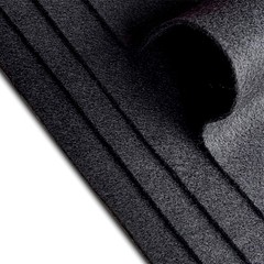 20 PCS Black Soft Felt Sheets 8×12 Inch 1.4mm Thick Handicraft Fabric DIY