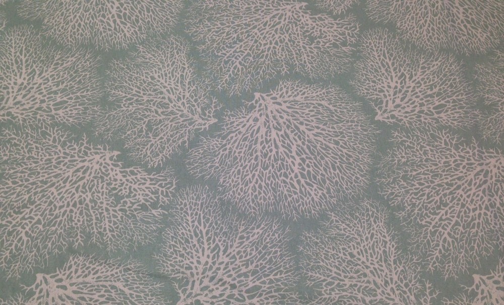 MAGNOLIA HOME ARIEL SPA FLORAL CORAL CURTAIN FURNITURE FABRIC 26 YARD 54″W
