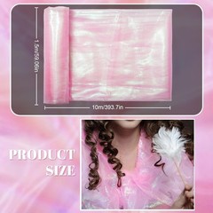 Rainbow Iridescent Organza Fabric – 11 Yard Roll