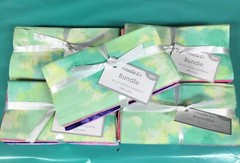 Tie Dye Cotton Fabric Bundle -5 Pieces -18″ X 21″ ea Quilters Crafters Decor