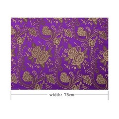 Brocade Jacquard Flower Pattern Fabrics By The Yard Sewing Material Satin Fabric