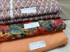cotton Lot Of 3 Pieces Total Over 6 Yards