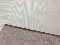 DONGHIA JACKSON WILLOW WHITE GEOMETRIC VELVET CUSHION PILLOW FABRIC REMNANTS