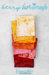 Berry Lemonade Expressions Batiks Riley Blake 5″ Stacker 100% Cotton Precuts