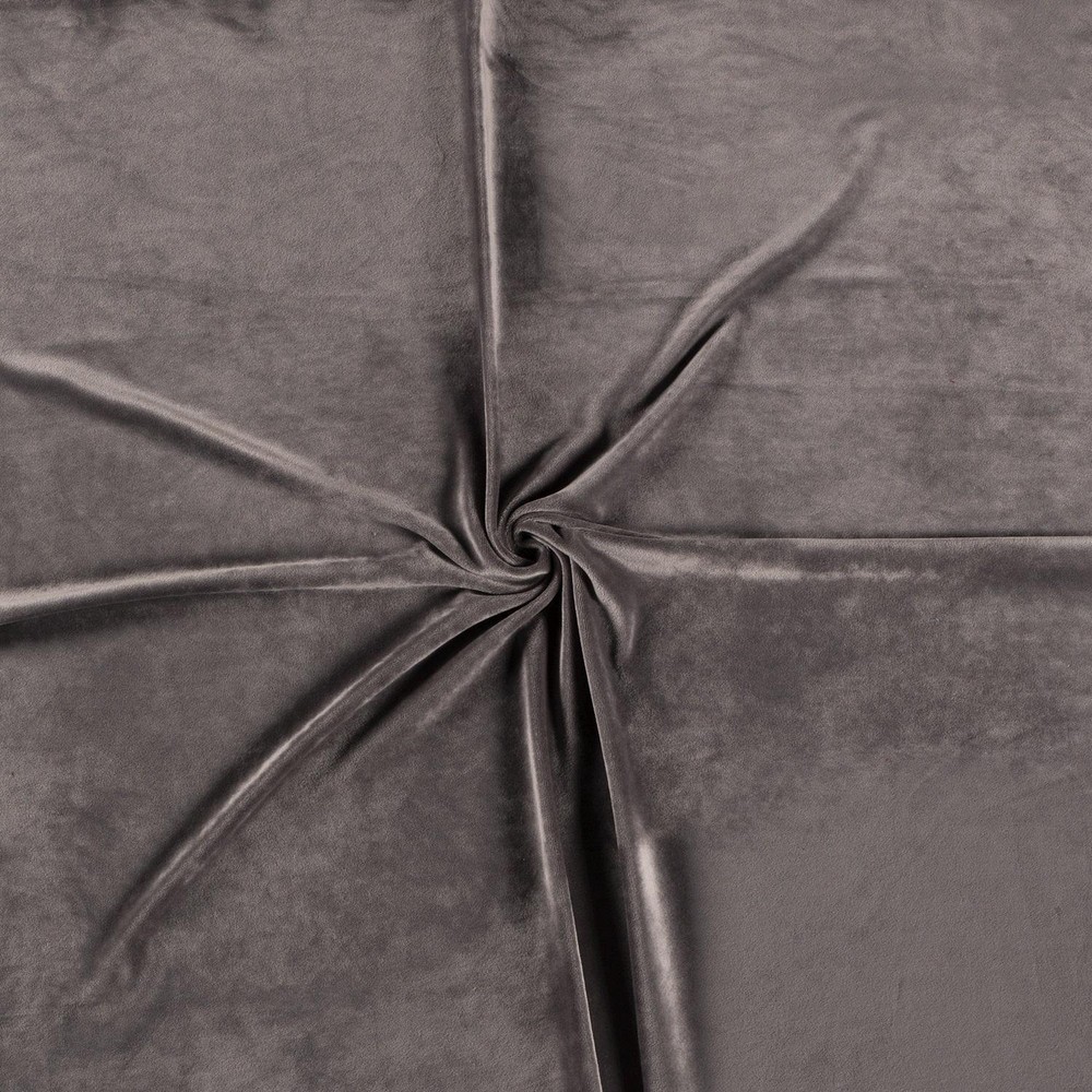Luxury Stretchy SOFT Velvet Velour Fabric Material – TAUPE