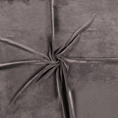Luxury Stretchy SOFT Velvet Velour Fabric Material – TAUPE