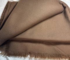Solid Brown Fabric 2.1 Yards Medium Weight Sewing Craft Material