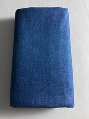 9oz Medium Wash Indigo Cotton Chambray Denim Midweight 63.5″ Wide 4 Yards Fabric