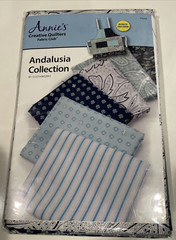 Annie’s Creative Quilters Fabric Pack+ Pattern, Andalusia Collection FQ068 New