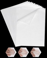 Fusible Bonding Web 20 Sheets 8×12 Inch Heat Activated Adhesive Fabric Craft
