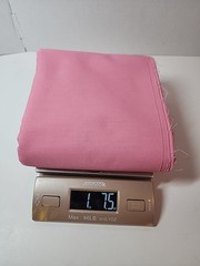 Solid Light Pink Twill Woven Cotton Quilting Sewing Craft Fabric 44″ X 3yds