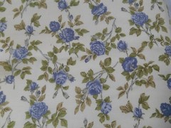 VINTAGE FABRIC 100% COTTON FLORAL – CRAFT – SATEEN CLEARANCE BARGAIN SALE