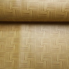 Vinyl Faux Leather Upholstery Fabric – 54″, Modern Block, 7 Colors – By the Yard