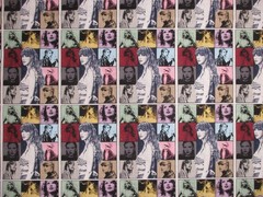 Taylor Swift The Eras Tour Image on 100% Cotton Fabric 1/4 Yard : 9″ x 57″
