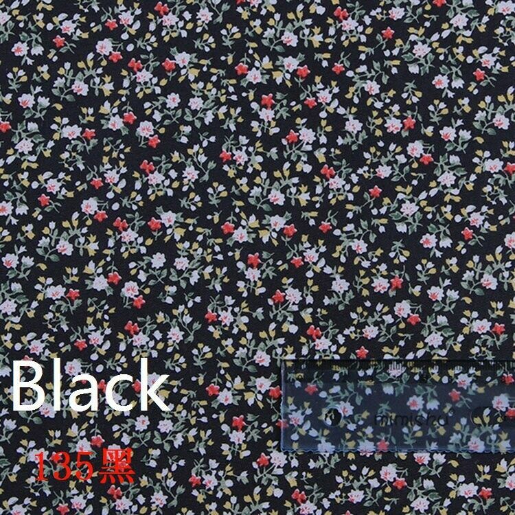 Vintage Style Floarl Fabric Sewing Cloth DIY Materials By The Meter Wide 150cm