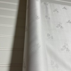 SILK White, FABRIC 1 Yard x 22 Inches Wide or 36 Inches x 22 Wide SOLD BY YARD