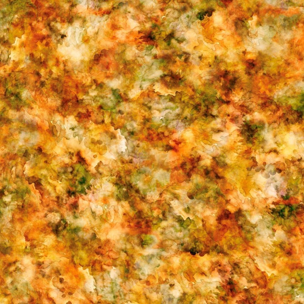 2 yds WATERCOLOR Quilting Fabric, PUMPKIN SPICE – 1 yard (PRE-CUT ONLY)
