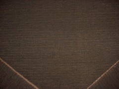 9-1/8Y Holly Hunt 206 Lakeshore Ravine Brown Outdoor Chenille Upholstery Fabric