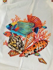 Sarong/Skirt/Scarf Tropical Sea Shell print