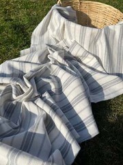 Heavy Weight Softened Linen Cotton Fabric By 2 Meters, 200g/m2 – Upholstery