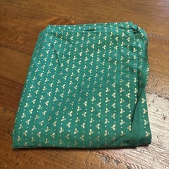 Vintage Christmas Material Many Individual Yards 3 Pounds