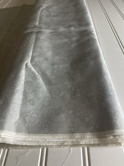 SILK Light Gray FABRIC 4 Yards x 22 Inches Wide or 144 Inches x 22 Wide