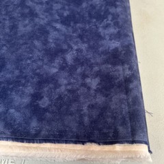 Vintage 1997 Marbles by Moda Cotton Fabric – Navy Blue Blender