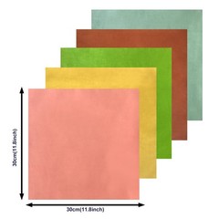 Misscrafts 50Pcs Top Cotton Craft Fabric Bundle Squares Quilting Fabric Pure