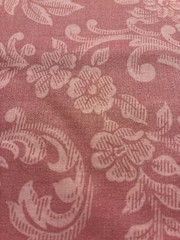 Beautiful pink flowers/ Cotton Material 2yards X 43″ jo-Ann’s