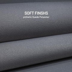 Auto Headliner Fabric 120“ L × 60” W Ultra-Fine Velvet with 120″L×60″W Gray
