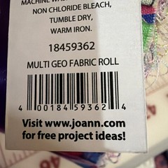 Jelly Roll 2.5 X 42” Multi Geometric Cotton Roll