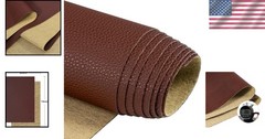 Durable Pebbled Pattern Faux Leather Fabric – 2 Yards of Soft Synthetic Material