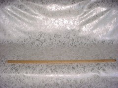 3-7/8Y Casamance of Paris 36800739 Nimbe Craie Foil Chenille Upholstery Fabric