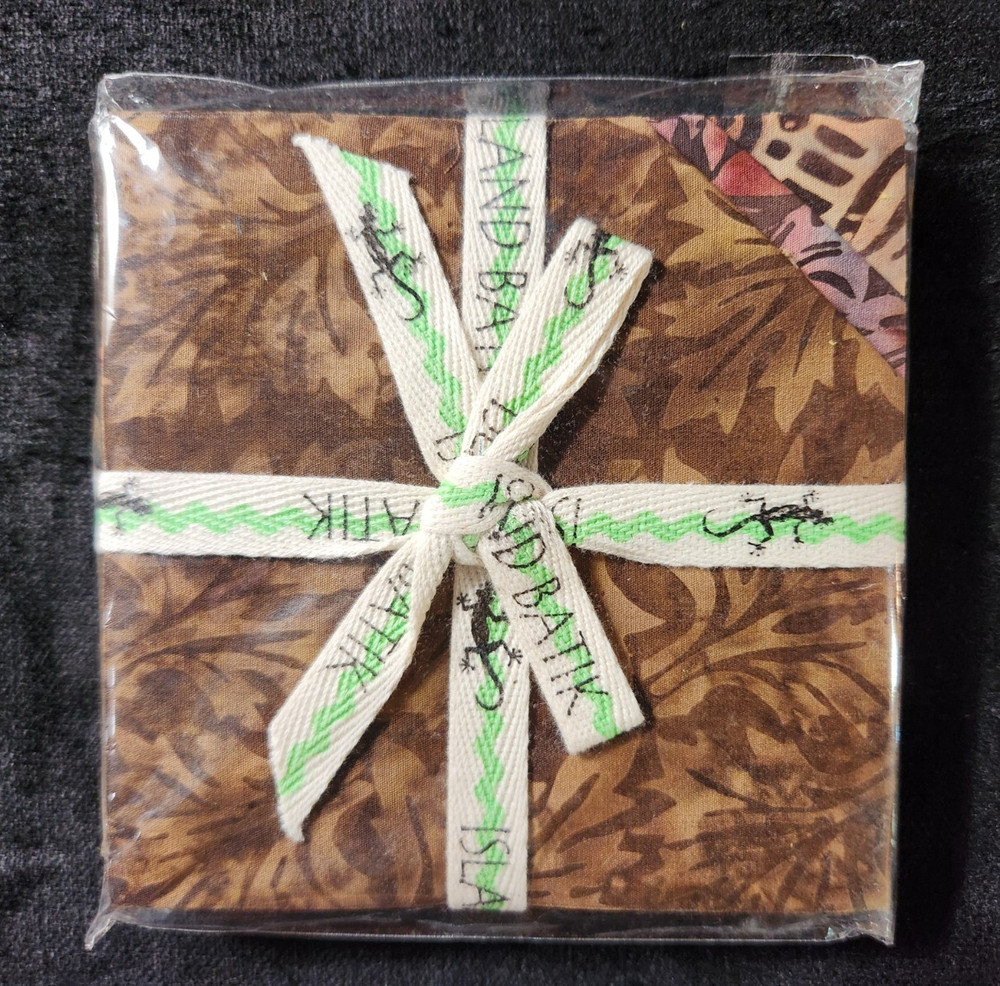 Island Bali Batik “Morris Tiles” – 5″x5″ 42-pc Charm Pack – NEW