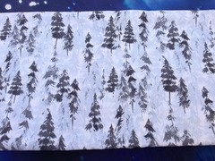 FOREST TREES SUPER SNUGGLE FLANNEL FABRIC 2.5 YARDS JOANN FABRICS