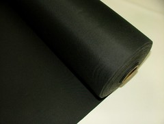 Black 3 Pass Black Out Blackout Material Thermal Curtain Lining Fabric 137cm