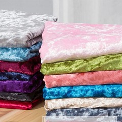 50x160cm Stretch Velvet Fabric fit for Pants Loungewear Curtain Background Cloth