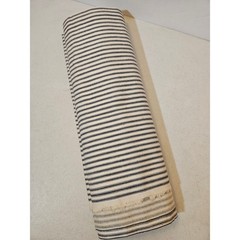 Vintage Antique Blue Stripe Ticking Fabric 33″x4.25 yards Rare HTF