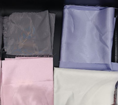 Acetate & Lining Scraps & Remnants – 3.5 + lbs. for Sewing, Crafts