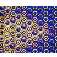 African Fabric 6 Yard Ankara Fabric Tribal Print Fabric for Party Dress