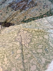 RALPH LAUREN HOME RUTHERFORD PARK TAPESTRY RUG FABRIC ~ 94″ x 74″
