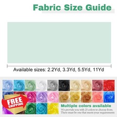 Sheer Organza Fabric by The Yard, 11 Yard x 60 Inch Wide White Silk Organza F…