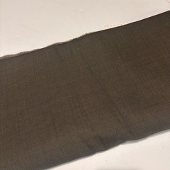 Olive Brown Wool Suiting Fabric 60″ Wide 5 Yards Textured Weave Tailoring