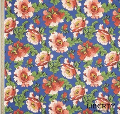 LIBERTY OF LONDON Modern Dandy Floral Tana Lawn Cotton Fabric 26-LL07