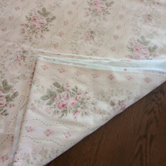 Paris Flea Market by 3 Sisters for moda Pink Roses Country Cottage Shabby 6.5 Yd